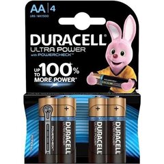 Patareid Ultra Power AA/LR6, 4 tk цена и информация | Батарейки | hansapost.ee