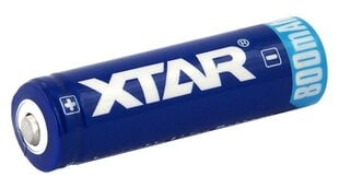 XTAR 14500 аккумулятор 3.7V XTAR litija 800 mAh в упаковке 1 шт. цена и информация | Батерейки | hansapost.ee