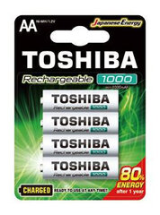Patareid Toshiba 00156689, 4 tk hind ja info | Patareid | hansapost.ee