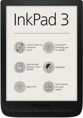 PocketBook InkPad 3 PB 740, Черный цена и информация | Электронные книги | hansapost.ee