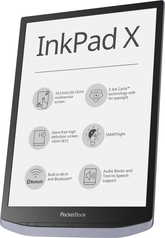 E-luger PocketBook InkPad X B1040-J-WW цена и информация | E-lugerid | hansapost.ee