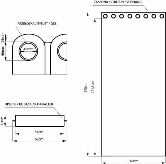 Kardin Amelia Home hind ja info | Kardinad | hansapost.ee