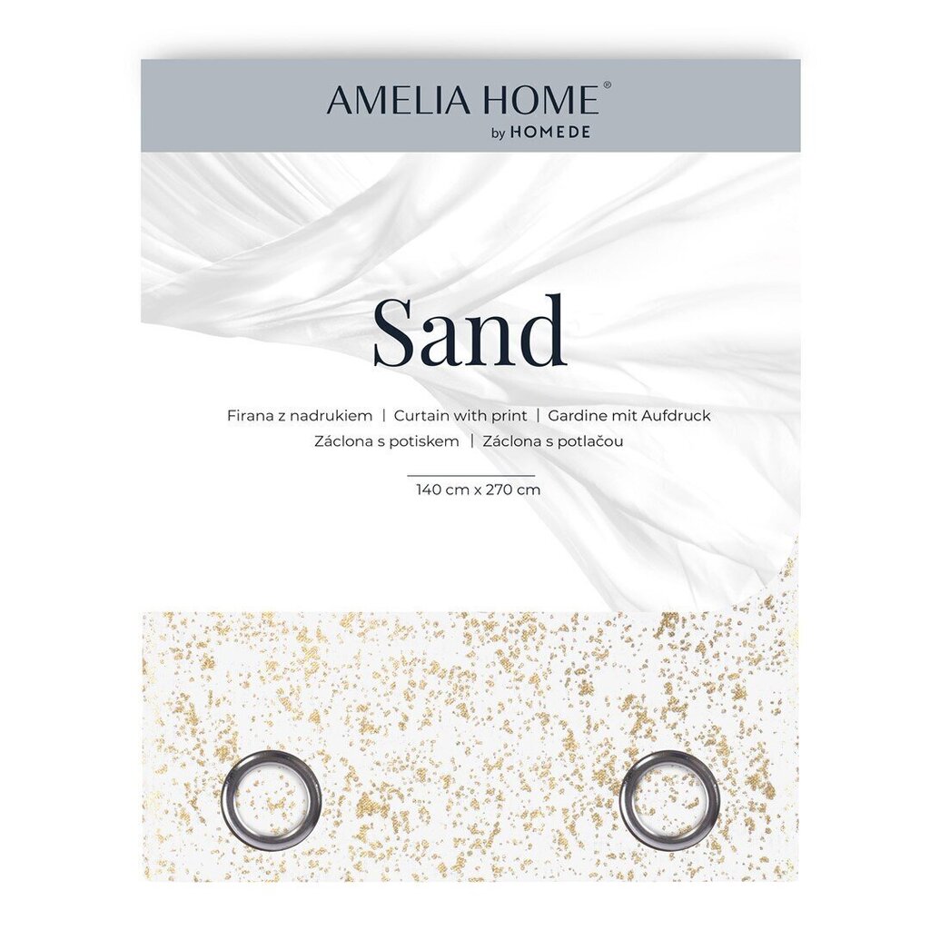 AmeliaHome kardin Sand hind ja info | Kardinad | hansapost.ee