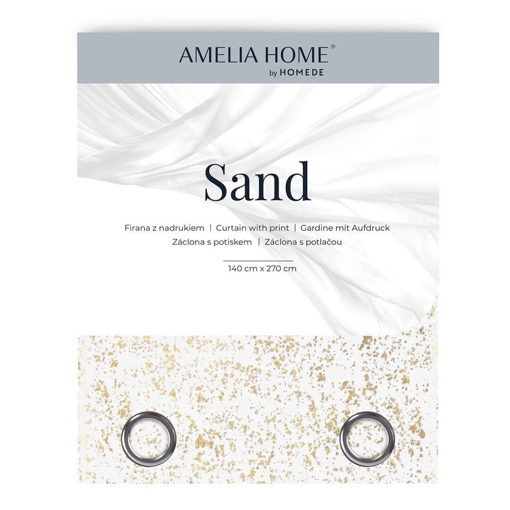 AmeliaHome kardin Sand цена и информация | Kardinad | hansapost.ee