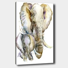 Репродукция Слоны цена и информация | Настенные деревянные декорации | hansapost.ee