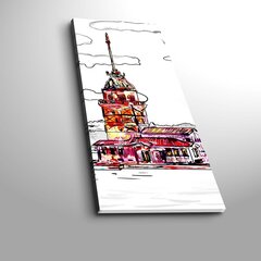 Репродукция на холсте Башня цена и информация | Настенные деревянные декорации | hansapost.ee