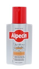 Meeste šampoon Alpecin Tuning Shampoo, 200 ml hind ja info | Šampoonid | hansapost.ee