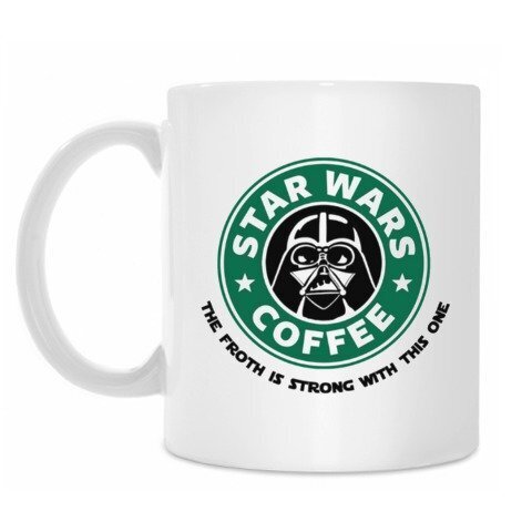 Tass Star Wars Coffee hind ja info | Pildiga tassid ja kruusid kingituseks | hansapost.ee