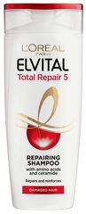 L'Oréal Paris Elvital Total Repair 5 šampoon kahjustatud juustele hind ja info | Šampoonid | hansapost.ee