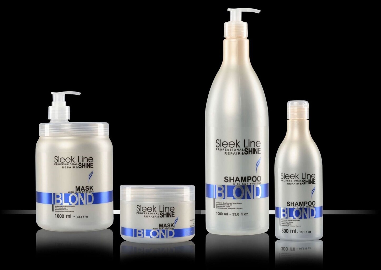 Stapiz Sleek Line Blond šampoon 300 ml цена и информация | Šampoonid | hansapost.ee