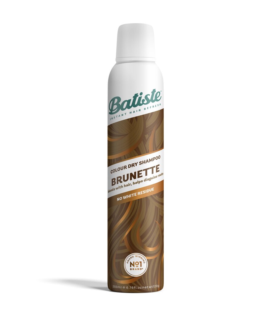 Kuivšampoon Batiste Medium & Brunette, 200 ml цена и информация | Šampoonid | hansapost.ee