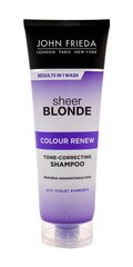 Šampoon John Frieda Sheer Blonde Colour Renew 250 ml price and information | Shampoos | hansapost.ee