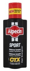 Alpecin Sport Coffein CTX šampoon meestele 250 ml hind ja info | Šampoonid | hansapost.ee