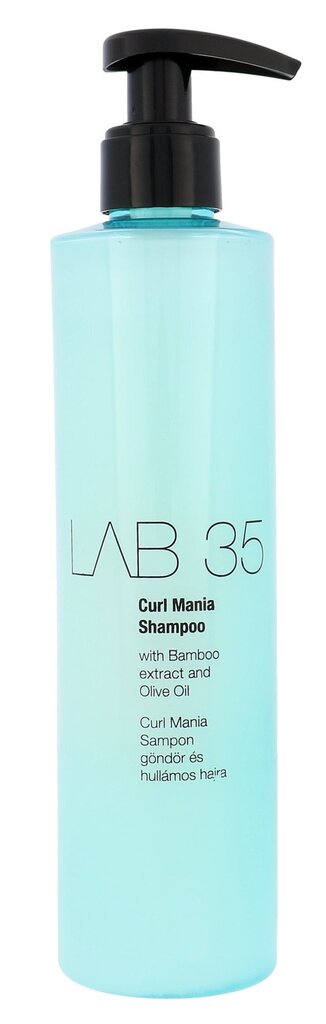 Kallos Cosmetics Lab 35 Curl Mania šampoon 300 ml цена и информация | Šampoonid | hansapost.ee