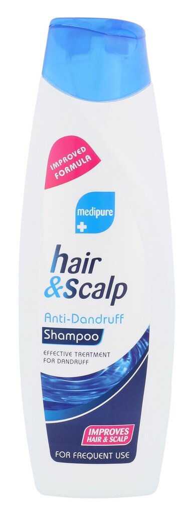 Kõõmavastane šampoon Xpel Medipure Hair & Scalp AntiDandruff Shampoo 400 ml цена и информация | Šampoonid | hansapost.ee