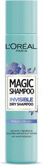 L'oreal paris magic dry shampoo fresh crush 200ml  l'oreal paris цена и информация | Шампуни | hansapost.ee