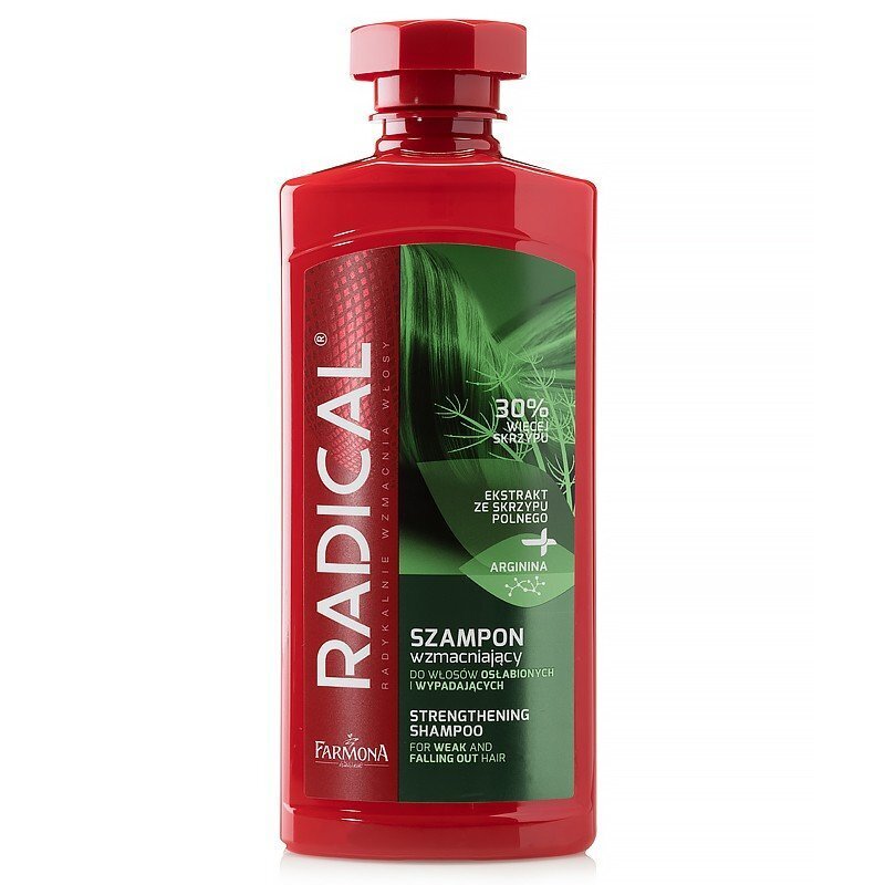 Tugevdav šampoon hobusejõhvi ekstraktiga Farmona Radical 400 ml hind ja info | Šampoonid | hansapost.ee
