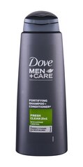 Dove 400ml meeste shampoon Fresh and Clean hind ja info | Šampoonid | hansapost.ee