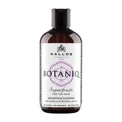 Tugevdav šampoon Kallos Cosmetics Botaniq Superfruits 300 ml hind ja info | Šampoonid | hansapost.ee