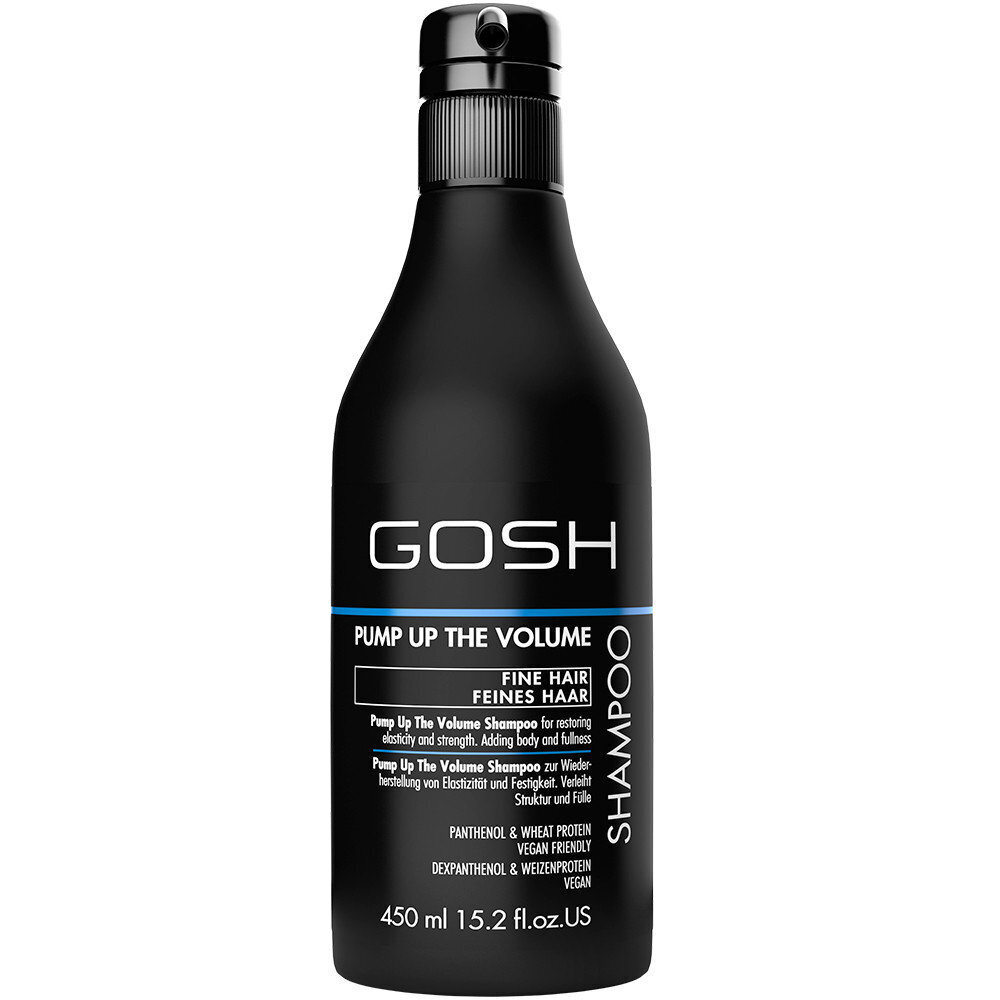 Kohevust andev šampoon Gosh Pump Up The Volume 450 ml hind ja info | Šampoonid | hansapost.ee