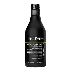 Питательный шампунь Gosh Macadamia Oil 450 мл цена и информация | GOSH Уход за волосами | hansapost.ee