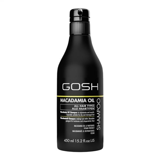 Toitev šampoon Gosh Macadamia Oil 450 ml hind ja info | Šampoonid | hansapost.ee
