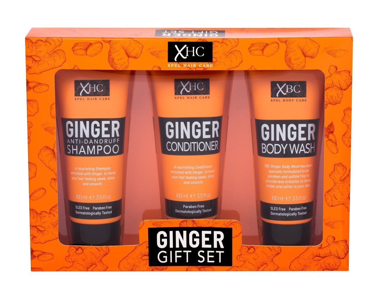 Komplekt naistele Xpel Ginger: juuste šampoon 100 ml + цена и информация | Šampoonid | hansapost.ee