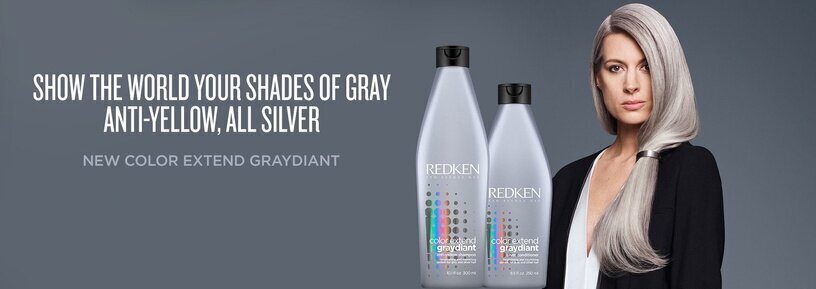 Kollast tooni neutraliseeriv šampoon hallidele juustele Redken Color Extend Graydiant 300 ml hind ja info | Šampoonid | hansapost.ee