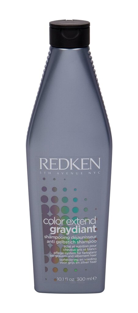 Kollast tooni neutraliseeriv šampoon hallidele juustele Redken Color Extend Graydiant 300 ml цена и информация | Šampoonid | hansapost.ee