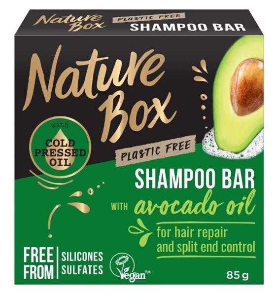 Nature Box HC tahke shampoon AVOCADO OIL 85 g hind ja info | Šampoonid | hansapost.ee