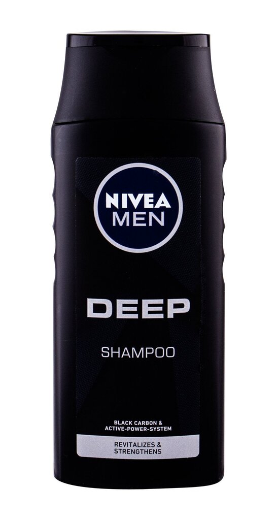 Šampoon meestele Nivea Men Deep 250 ml hind ja info | Šampoonid | hansapost.ee