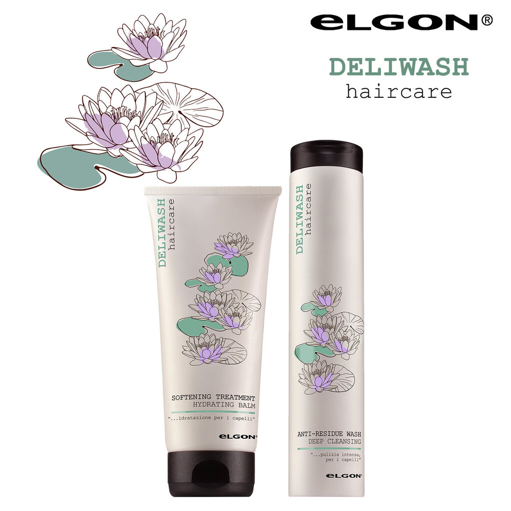 Sügavpuhastav juuksešampoon Elgon Deliwash Anti-Residue 250 ml цена и информация | Šampoonid | hansapost.ee