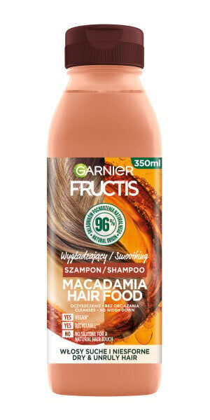 Šampoon Garnier Fructis Macadamia Hair Food 350 ml цена и информация | Šampoonid | hansapost.ee