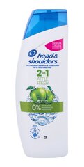 Head & Shoulders 2in1 Apple Fresh šampoon 450 ml hind ja info | Šampoonid | hansapost.ee