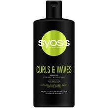 Šampoon Syoss Curls & Waves 440 ml цена и информация | Šampoonid | hansapost.ee