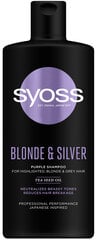 Šampoon Syoss Blonde & Silver 440 ml hind ja info | Šampoonid | hansapost.ee