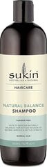 Балансирующий шампунь для волос Sukin Natural Balance 500 мл цена и информация | Шампуни | hansapost.ee