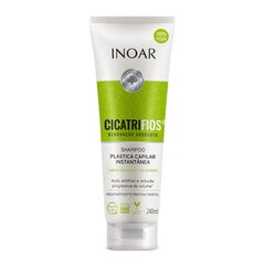 Juuste struktuuri taastav šampoon INOAR CicatriFios Shampoo 240 ml hind ja info | INOAR Juuksehooldus | hansapost.ee