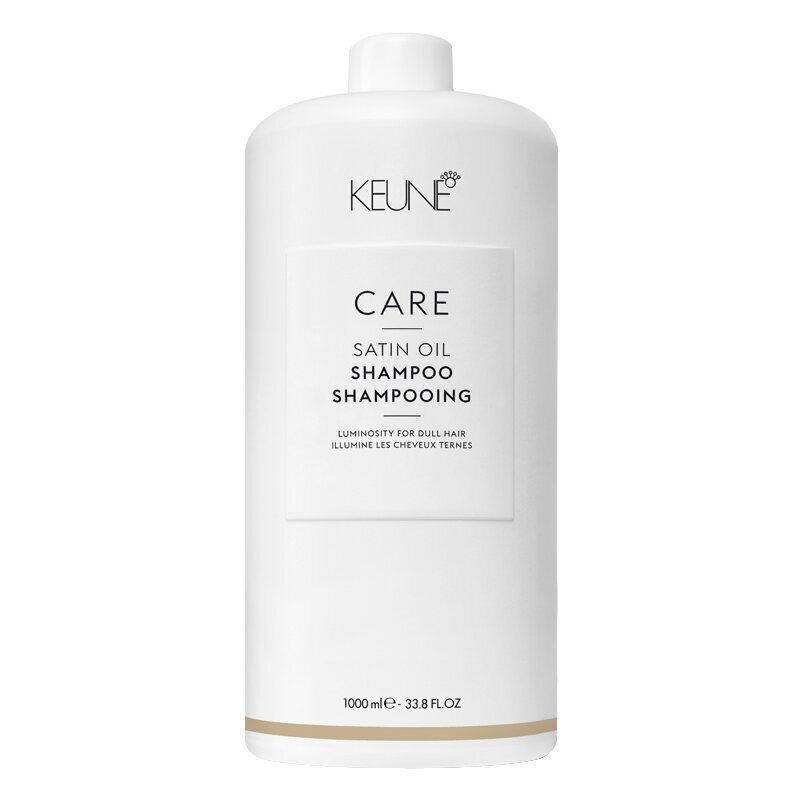 Sära andev šampoon Keune Care Satin Oil 1000 ml hind ja info | Šampoonid | hansapost.ee