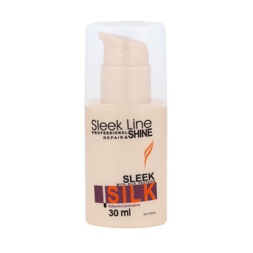 Taastav sügavniisutav juuksepalsam Stapiz Sleek Line Sleek Silk 30 ml цена и информация | Palsamid | hansapost.ee