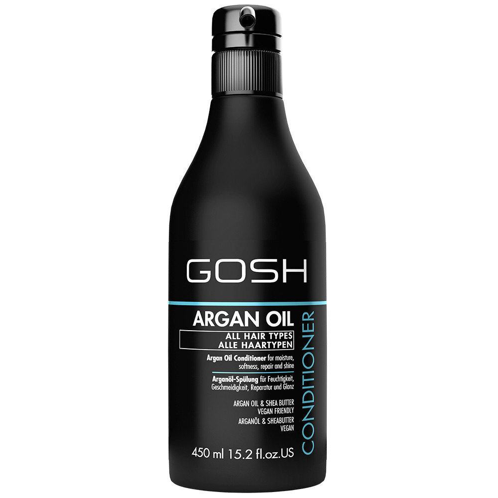 Juuksepalsam Gosh Argan Oil 450 ml hind ja info | Palsamid | hansapost.ee