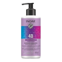 4-mõõtmeline juuksepalsam Inoar 4D Conditioner 400 ml hind ja info | INOAR Parfüümid, lõhnad ja kosmeetika | hansapost.ee