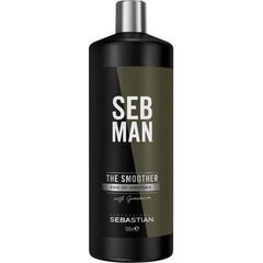 Кондиционер для волос Sebastian Seb Man The Smoother Conditioner, 1 л цена и информация | Бальзамы | hansapost.ee