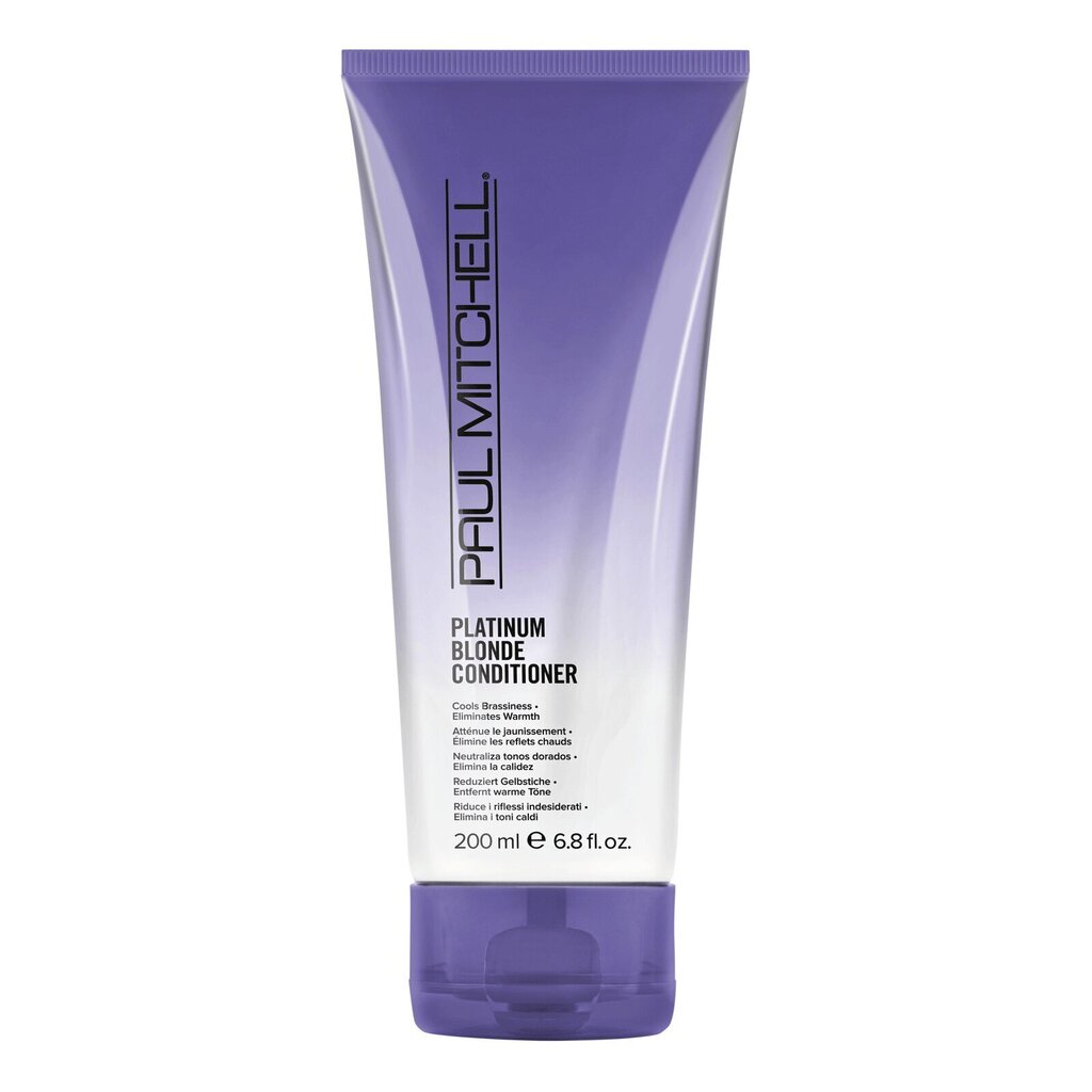 Kollast tooni neutraliseeriv palsam heledatele juustele Paul Mitchell Platinum Blonde 200 ml цена и информация | Palsamid | hansapost.ee