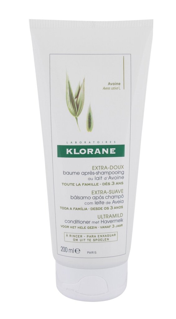 Juuksepalsam Klorane Ultra-Gentle, 200 ml цена и информация | Palsamid | hansapost.ee