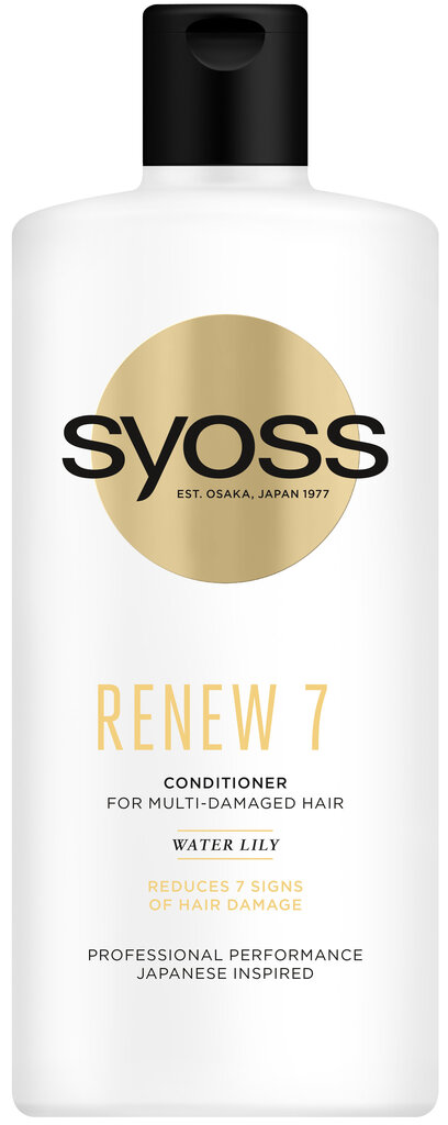 Palsam Syoss Renew 7 440 ml цена и информация | Palsamid | hansapost.ee