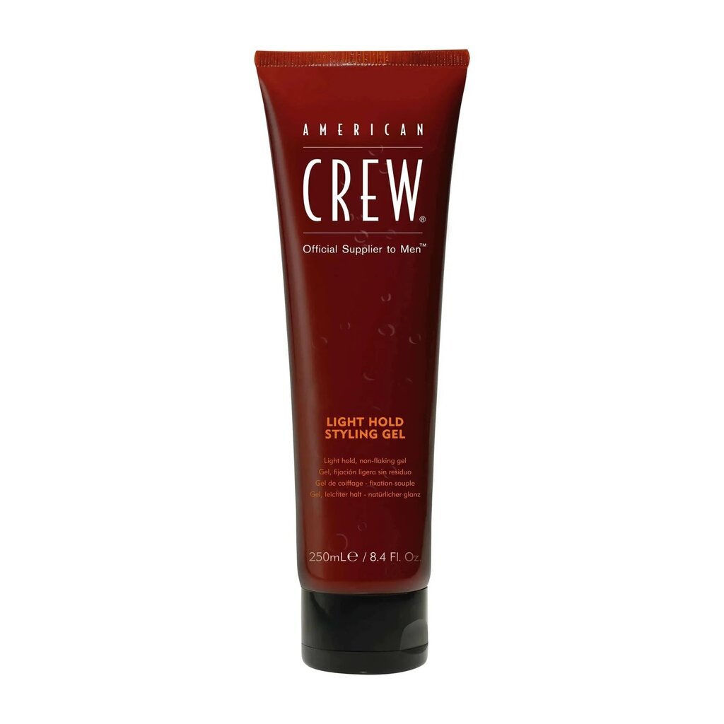 American Crew Style Light Hold Styling Gel juuksegeel meestele 250 ml цена и информация | Juuste viimistlusvahendid | hansapost.ee