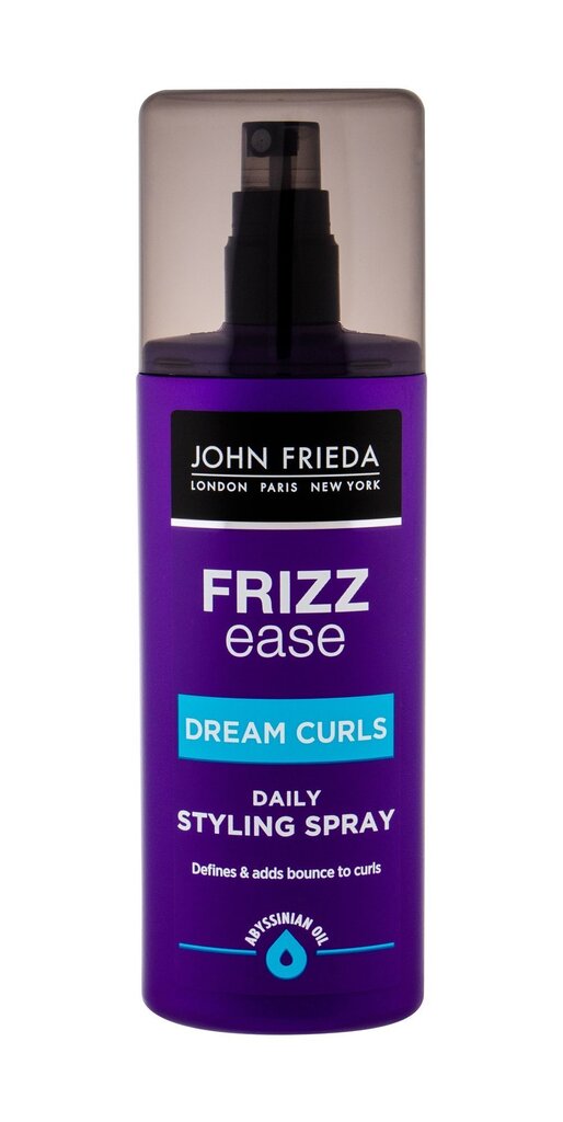 John Frieda Styling AC spray definitsioonilained Frizz Ease Dream Curl s (Igapäevane Styling Spray) 200 ml цена и информация | Juuste viimistlusvahendid | hansapost.ee