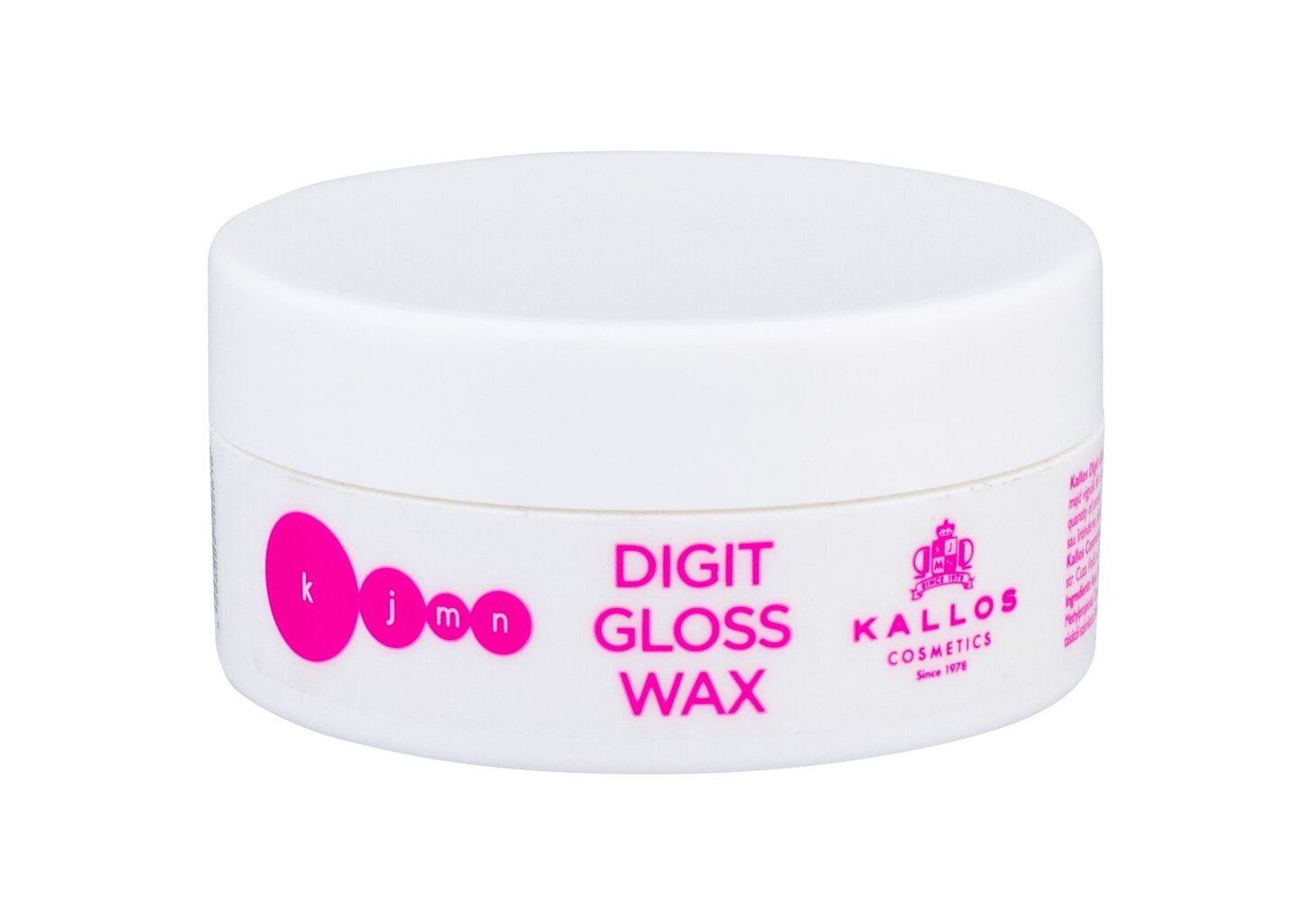 Juuksevaha Kallos Cosmetics KJMN Digit Gloss Wax 100 ml hind ja info | Juuste viimistlusvahendid | hansapost.ee