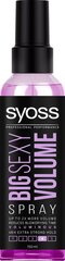 До 2х больше объема придающий спрей для волос SYOSS "Big Sexy Volume" 150 мл цена и информация | Syoss Духи, косметика | hansapost.ee